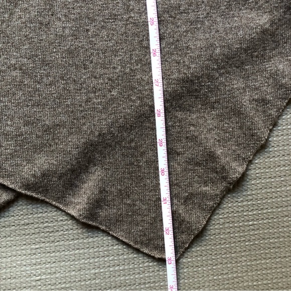 JOIE Tambrel 70% wool 30% cashmere asymmetrical heather coffee Sweater XS/S - Picture 10 of 10